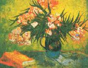 Vincent Van Gogh Still Life, Oleander and Books oil painting reproduction